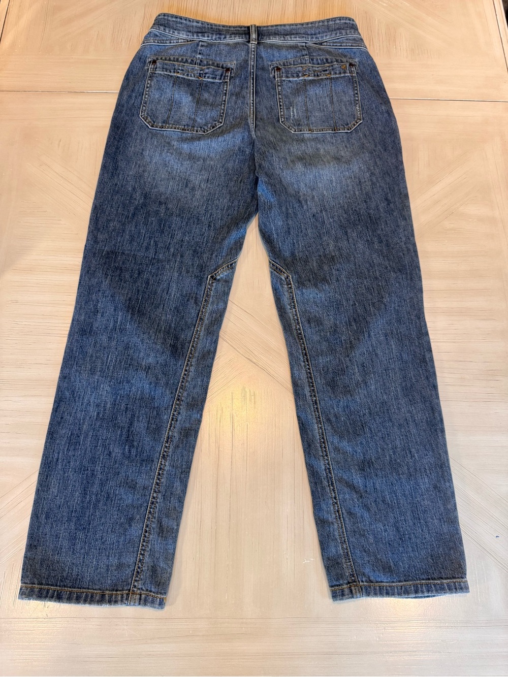 Anthropologie Pilcro Wanderer Mid-Rise Relaxed Jeans Lonnie Wash Size 29 NWOT - Picture 10 of 16